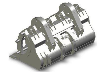 godets à battants hydrauliques